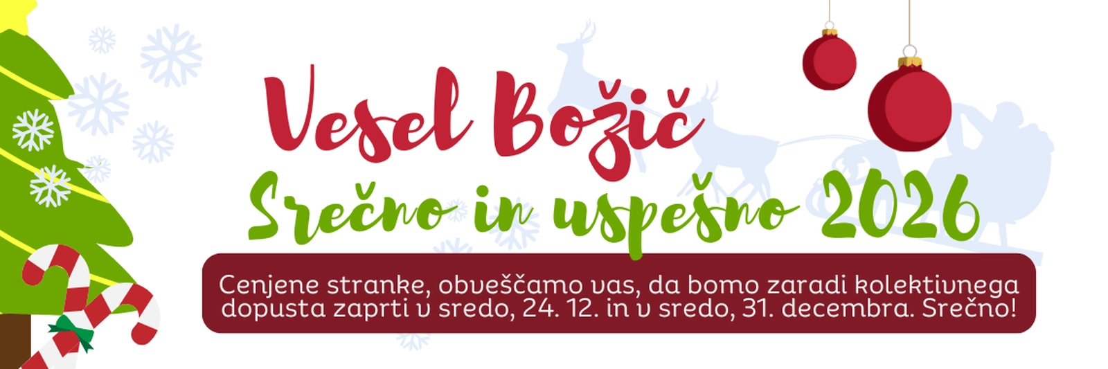 Srečno in uspešno 2025 Vam želi Second Option trgovina