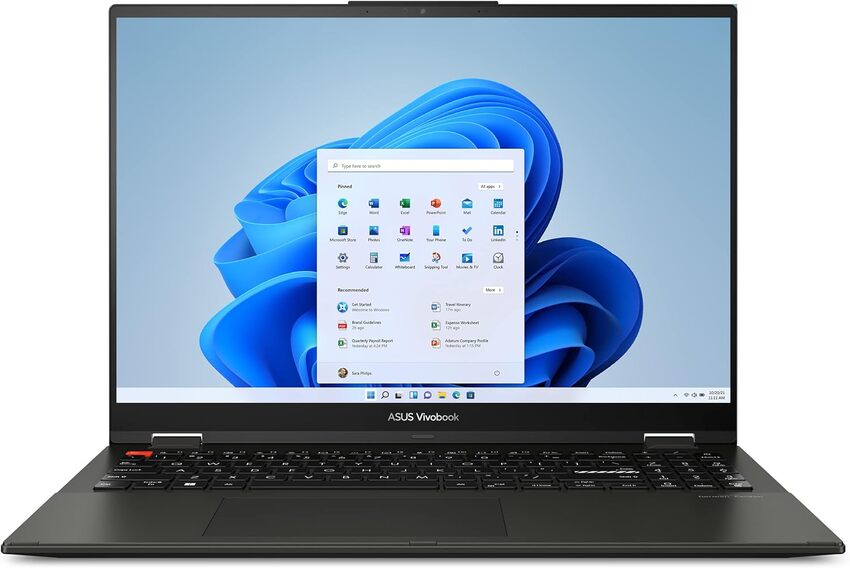 Prenosnik Asus Vivobook S 16 Flip TN3604YA / Ryzen 7 / RAM 16 GB / SSD Disk / 16,0″ WUXGA