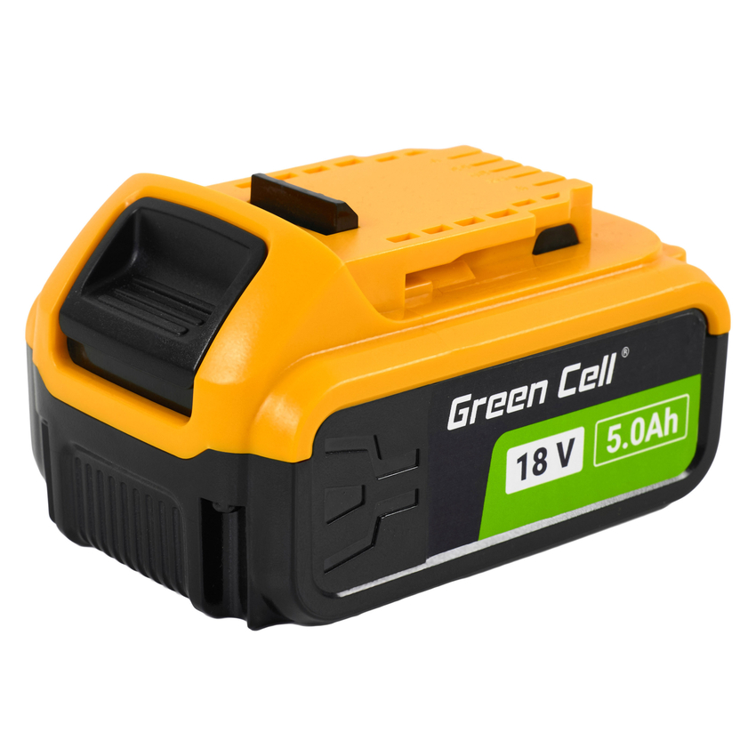 Green Cell baterija za DeWalt XR 18V 5Ah baterija Replacement za DCB182 (PTDW18V5)