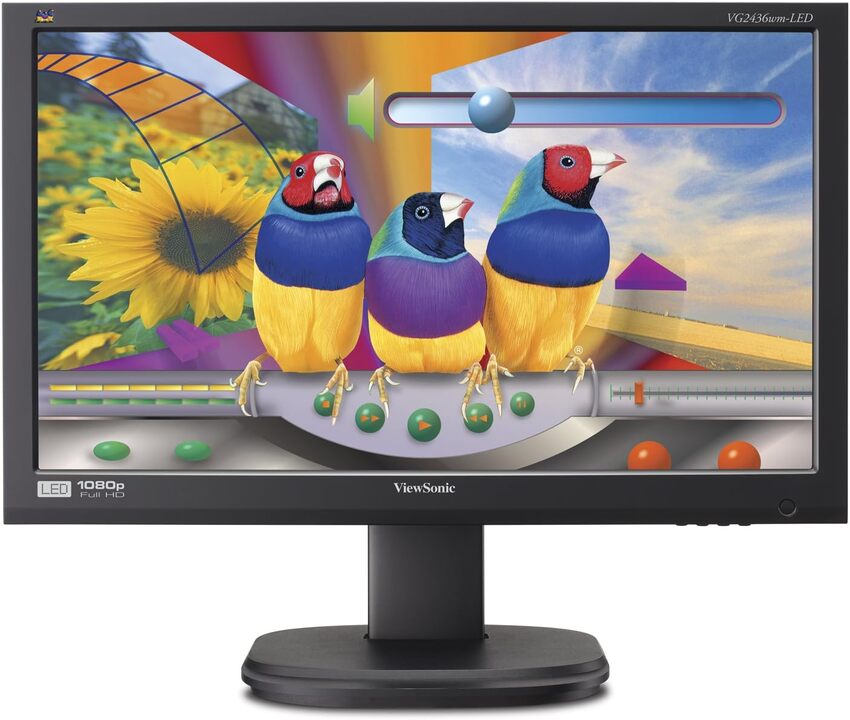 Monitor ViewSonic VG2436WM 61 cm (24″) FHD LED 60 Hz Demo