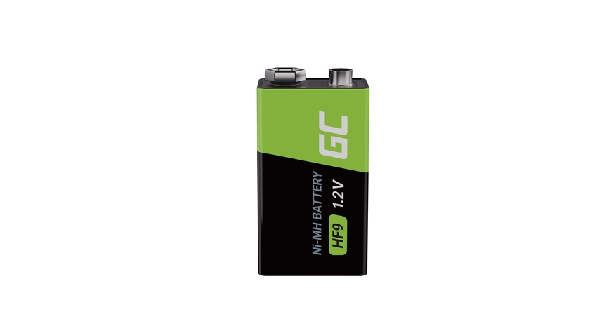 Green Cell Rechargeable baterijas 2x 9V HF9 Ni-MH 250mAh (GR18)