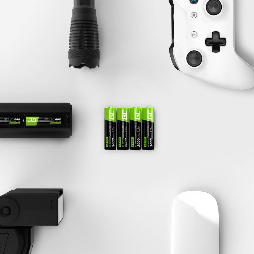 Green Cell Rechargeable baterijas 2x AA HR6 2000mAh (GR06)